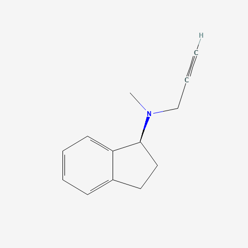 124192-86-5 (1S)-N-methyl-N-prop-2-ynyl-2,3-dihydro-1H-inden-1-amine chemical structure
