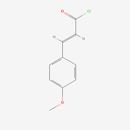34446-64-5 (E)-3-(4-methoxyphenyl)prop-2-enoyl chloride chemical structure