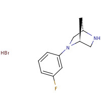 294177-35-8 (1S,4S)-2-(3-fluorophenyl)-2,5-diazabicyclo[2.2.1]heptane;hydrobromide chemical structure