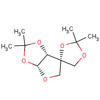 25904-06-7 (3'aR,4S,6'aR)-2,2,2',2'-tetramethylspiro[1,3-dioxolane-4,6'-5,6a-dihydro-3aH-furo[2,3-d][1,3]dioxole] chemical structure