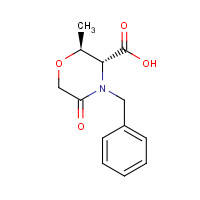 1268474-69-6 (2S,3R)-4-benzyl-2-methyl-5-oxomorpholine-3-carboxylic acid chemical structure