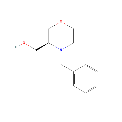 101376-25-4 [(3S)-4-benzylmorpholin-3-yl]methanol chemical structure