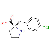 1049980-77-9 (2R)-2-[(4-chlorophenyl)methyl]pyrrolidine-2-carboxylic acid chemical structure