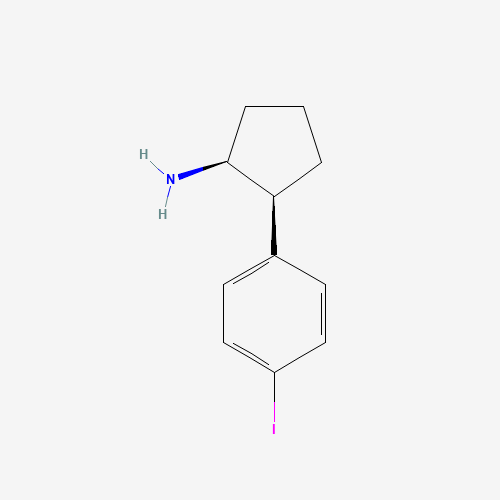 1263281-45-3 (1S,2S)-2-(4-iodophenyl)cyclopentan-1-amine chemical structure