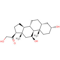 68-42-8 1-[(3R,5R,8S,9S,10S,11S,13S,14S,17S)-3,11-dihydroxy-10,13-dimethyl-2,3,4,5,6,7,8,9,11,12,14,15,16,17-tetradecahydro-1H-cyclopenta[a]phenanthren-17-yl]-2-hydroxyethanone chemical structure