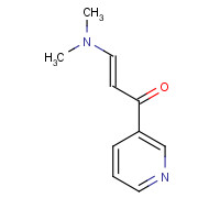 123367-26-0 (E)-3-(dimethylamino)-1-pyridin-3-ylprop-2-en-1-one chemical structure
