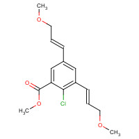 1266728-40-8 methyl 2-chloro-3,5-bis[(E)-3-methoxyprop-1-enyl]benzoate chemical structure