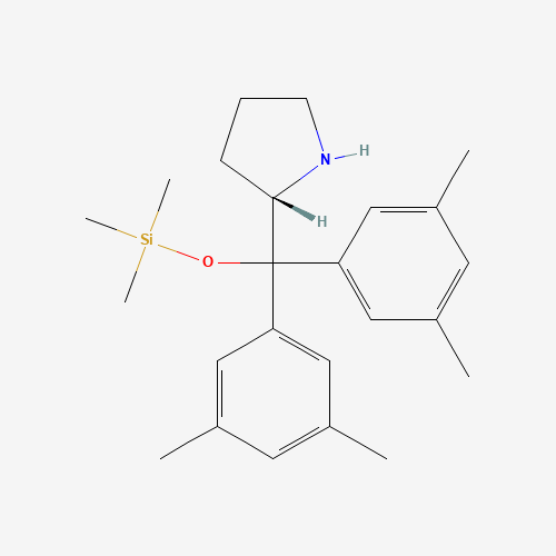 848821-60-3 [bis(3,5-dimethylphenyl)-[(2S)-pyrrolidin-2-yl]methoxy]-trimethylsilane chemical structure
