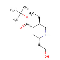1273577-31-3 tert-butyl (2S,4S,5R)-5-ethyl-2-(2-hydroxyethyl)piperidine-4-carboxylate chemical structure