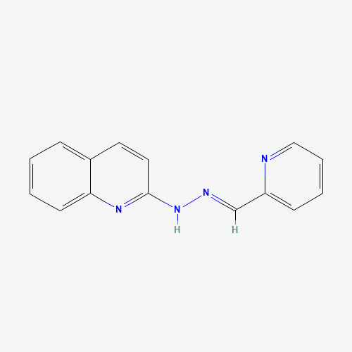 7385-99-1 N-[(E)-pyridin-2-ylmethylideneamino]quinolin-2-amine chemical structure