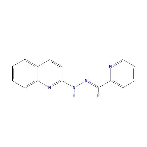 7385-99-1 N-[(E)-pyridin-2-ylmethylideneamino]quinolin-2-amine chemical structure