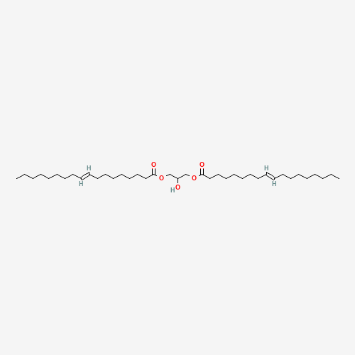 98168-52-6 [2-hydroxy-3-[(E)-octadec-9-enoyl]oxypropyl] (E)-octadec-9-enoate chemical structure