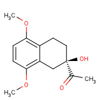 41098-96-8 1-[(2R)-2-hydroxy-5,8-dimethoxy-3,4-dihydro-1H-naphthalen-2-yl]ethanone chemical structure