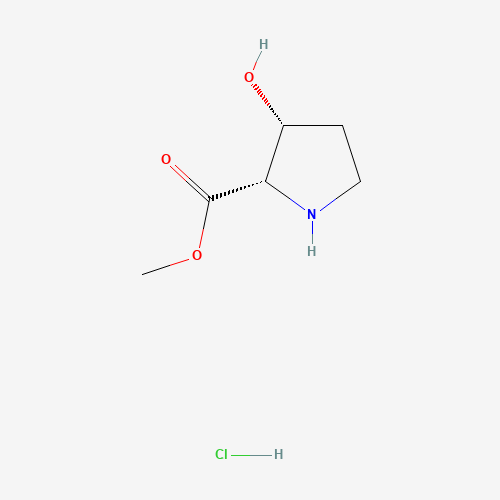 757961-41-4 methyl (2S,3R)-3-hydroxypyrrolidine-2-carboxylate;hydrochloride chemical structure