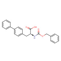 270568-72-4 (2S)-2-(phenylmethoxycarbonylamino)-3-(4-phenylphenyl)propanoic acid chemical structure