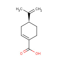 23635-14-5 (4S)-4-prop-1-en-2-ylcyclohexene-1-carboxylic acid chemical structure