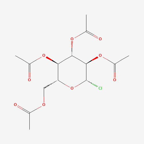 4451-36-9 [(2R,3R,4S,5R,6S)-3,4,5-triacetyloxy-6-chlorooxan-2-yl]methyl acetate chemical structure