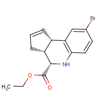 957559-59-0 ethyl (3aR,4S,9bS)-8-bromo-3a,4,5,9b-tetrahydro-3H-cyclopenta[c]quinoline-4-carboxylate chemical structure