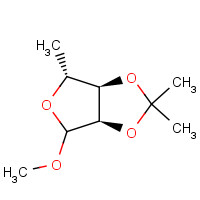 78341-97-6 (3aR,6R,6aR)-4-methoxy-2,2,6-trimethyl-3a,4,6,6a-tetrahydrofuro[3,4-d][1,3]dioxole chemical structure