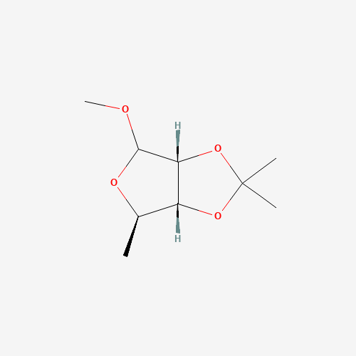 78341-97-6 (3aR,6R,6aR)-4-methoxy-2,2,6-trimethyl-3a,4,6,6a-tetrahydrofuro[3,4-d][1,3]dioxole chemical structure