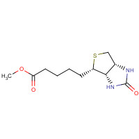 608-16-2 methyl 5-[(3aS,4S,6aR)-2-oxo-1,3,3a,4,6,6a-hexahydrothieno[3,4-d]imidazol-4-yl]pentanoate chemical structure