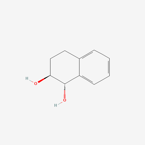 23190-43-4 (1S,2S)-1,2,3,4-tetrahydronaphthalene-1,2-diol chemical structure