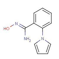 866131-65-9 N'-hydroxy-2-pyrrol-1-ylbenzenecarboximidamide chemical structure