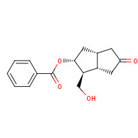 74842-93-6 [(1S,2R,3aR,6aS)-1-(hydroxymethyl)-5-oxo-2,3,3a,4,6,6a-hexahydro-1H-pentalen-2-yl] benzoate chemical structure