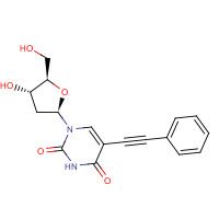 77887-20-8 1-[(2R,4S,5R)-4-hydroxy-5-(hydroxymethyl)oxolan-2-yl]-5-(2-phenylethynyl)pyrimidine-2,4-dione chemical structure