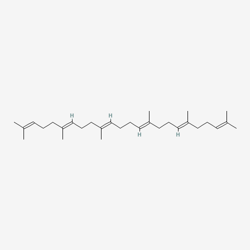 7683-64-9 (6E,10E,14E,18E)-2,6,10,15,19,23-hexamethyltetracosa-2,6,10,14,18,22-hexaene chemical structure
