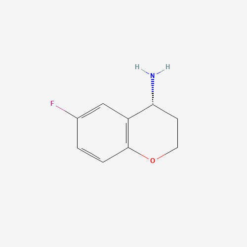 911825-61-1 (4R)-6-fluoro-3,4-dihydro-2H-chromen-4-amine chemical structure