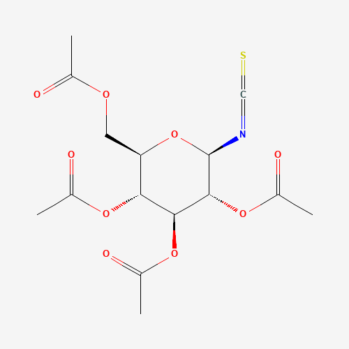 14152-97-7 [(2R,3R,4S,5R,6R)-3,4,5-triacetyloxy-6-isothiocyanatooxan-2-yl]methyl acetate chemical structure