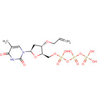 917766-47-3 [hydroxy-[[(2R,3S,5R)-5-(5-methyl-2,4-dioxopyrimidin-1-yl)-3-prop-2-enoxyoxolan-2-yl]methoxy]phosphoryl] phosphono hydrogen phosphate chemical structure