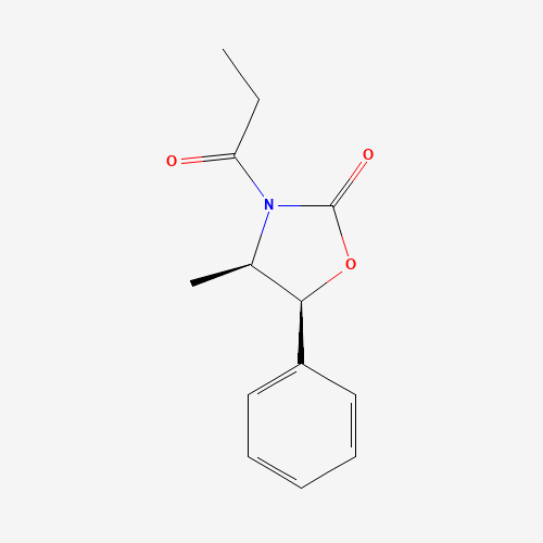 77877-20-4 (4R,5S)-4-methyl-5-phenyl-3-propanoyl-1,3-oxazolidin-2-one chemical structure