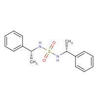 91410-68-3 (1R)-1-phenyl-N-[[(1R)-1-phenylethyl]sulfamoyl]ethanamine chemical structure