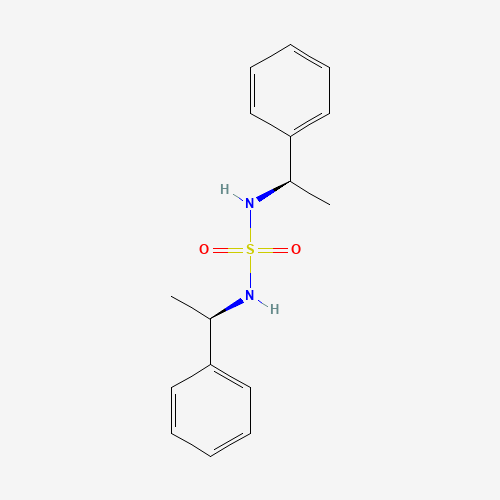 91410-68-3 (1R)-1-phenyl-N-[[(1R)-1-phenylethyl]sulfamoyl]ethanamine chemical structure