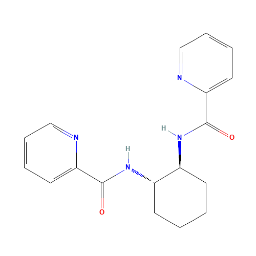 172138-95-3 N-[(1S,2S)-2-(pyridine-2-carbonylamino)cyclohexyl]pyridine-2-carboxamide chemical structure