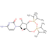 69304-42-3 1-[(6aR,8R,9R,9aS)-9-hydroxy-2,2,4,4-tetra(propan-2-yl)-6a,8,9,9a-tetrahydro-6H-furo[3,2-f][1,3,5,2,4]trioxadisilocin-8-yl]-4-aminopyrimidin-2-one chemical structure