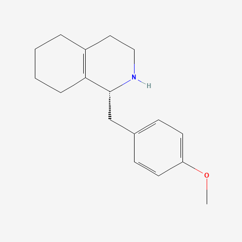 30356-08-2 (1R)-1-[(4-methoxyphenyl)methyl]-1,2,3,4,5,6,7,8-octahydroisoquinoline chemical structure