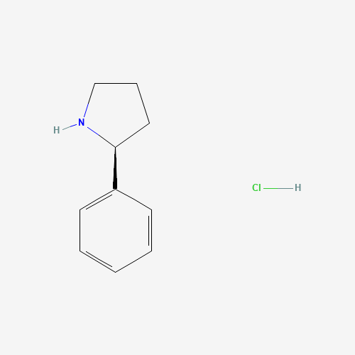56523-58-1 (2S)-2-phenylpyrrolidine;hydrochloride chemical structure