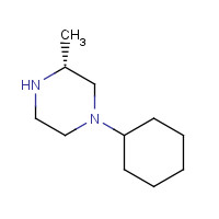 182141-99-7 (3R)-1-cyclohexyl-3-methylpiperazine chemical structure