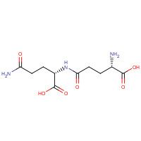 10148-81-9 (2S)-2-amino-5-[[(1S)-4-amino-1-carboxy-4-oxobutyl]amino]-5-oxopentanoic acid chemical structure
