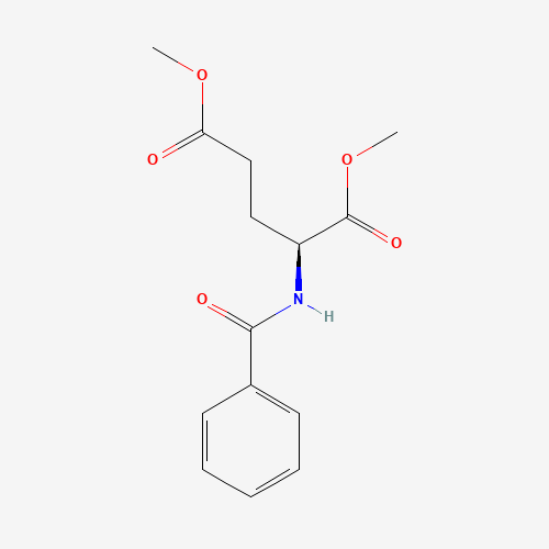 86555-46-6 dimethyl (2S)-2-benzamidopentanedioate chemical structure