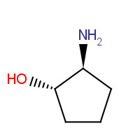 930-45-0 (1S,2S)-2-aminocyclopentan-1-ol chemical structure