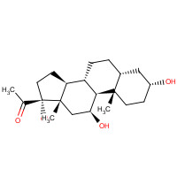 7252-91-7 1-[(3R,5R,8S,9S,10S,11S,13S,14S,17R)-3,11,17-trihydroxy-10,13-dimethyl-1,2,3,4,5,6,7,8,9,11,12,14,15,16-tetradecahydrocyclopenta[a]phenanthren-17-yl]ethanone chemical structure