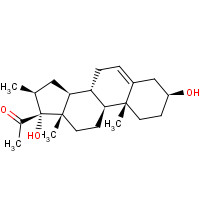 13900-61-3 1-[(3S,8R,9S,10R,13S,14S,16S,17R)-3,17-dihydroxy-10,13,16-trimethyl-1,2,3,4,7,8,9,11,12,14,15,16-dodecahydrocyclopenta[a]phenanthren-17-yl]ethanone chemical structure