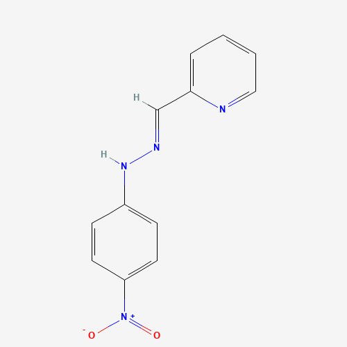 70421-66-8 4-nitro-N-[(E)-pyridin-2-ylmethylideneamino]aniline chemical structure