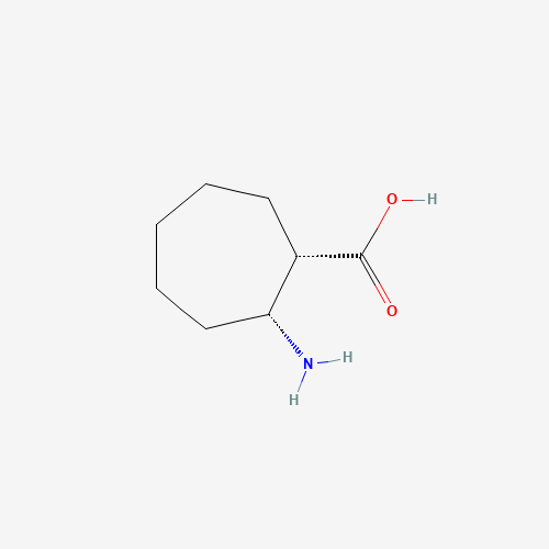 755749-93-0 (1S,2R)-2-aminocycloheptane-1-carboxylic acid chemical structure