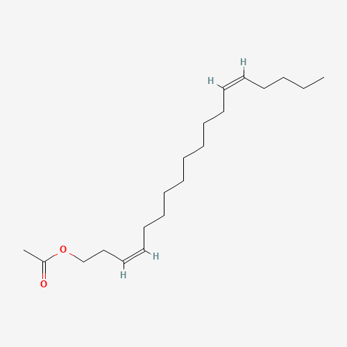 53120-27-7 [(3Z,13Z)-octadeca-3,13-dienyl] acetate chemical structure