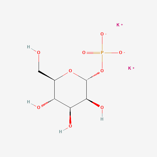 71888-67-0 dipotassium;[(2R,3S,4S,5S,6R)-3,4,5-trihydroxy-6-(hydroxymethyl)oxan-2-yl] phosphate chemical structure